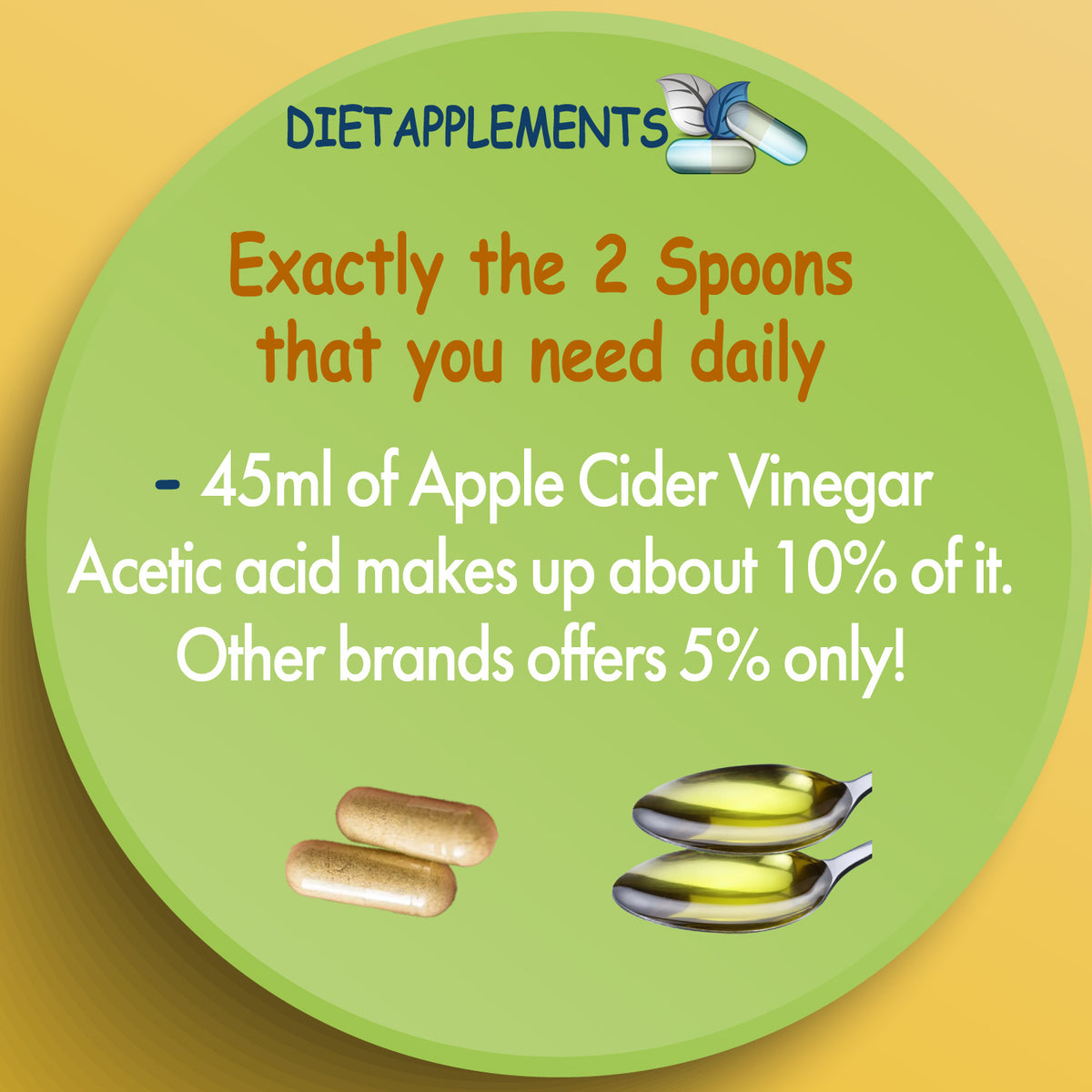 Raw Unfiltered Apple Cider Vinegar with the Mother, Vitamins & Minerals Complex