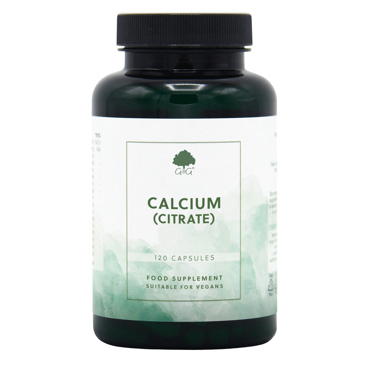 Calcium Citrate 200mg - 120 Vegan Capsules