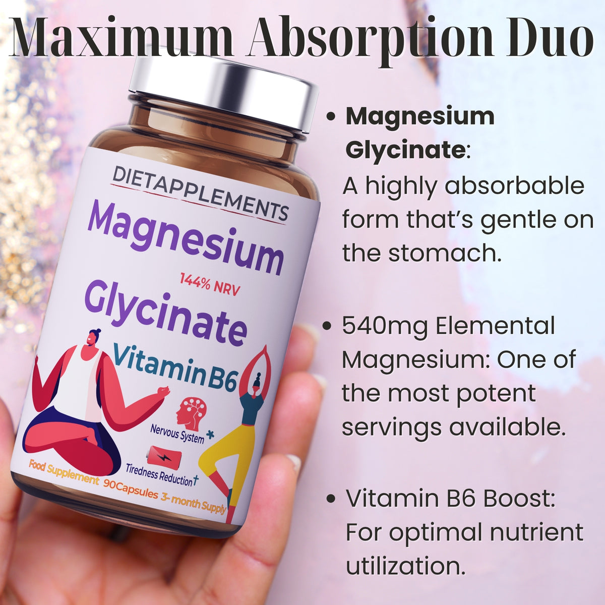 Magnesium Glycinate with Vitamin B6