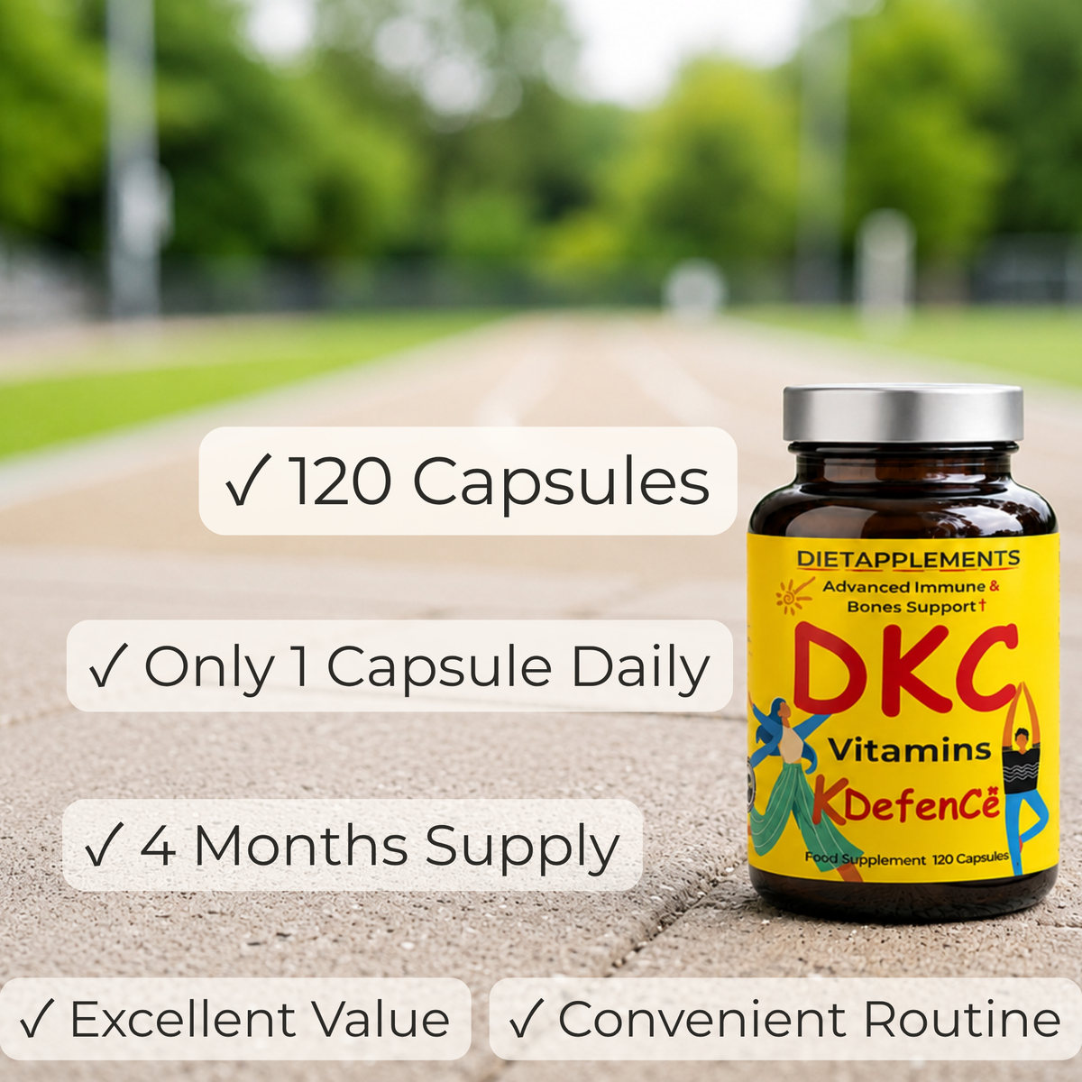 Vitamin D3, Vitamin K2 & Vitamin C