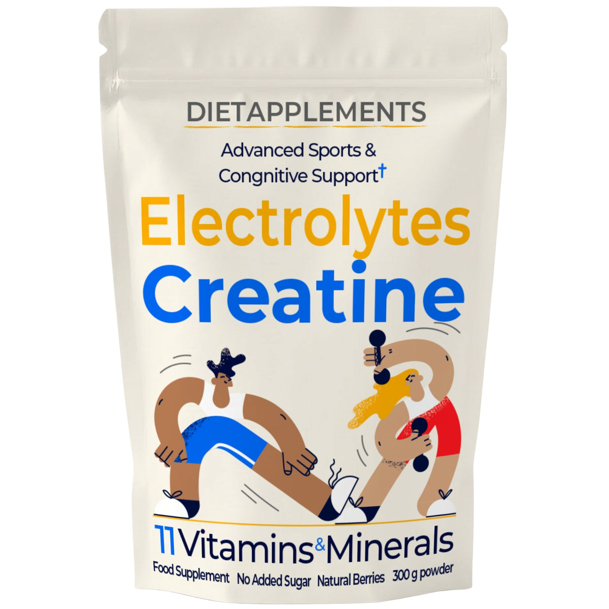 Complete Sports & Cognition Creatine, Electrolytes With 11 Vitamins & Minerals