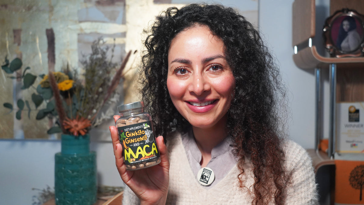 Maca, Korean Red Ginseng & Ginkgo Biloba Complex