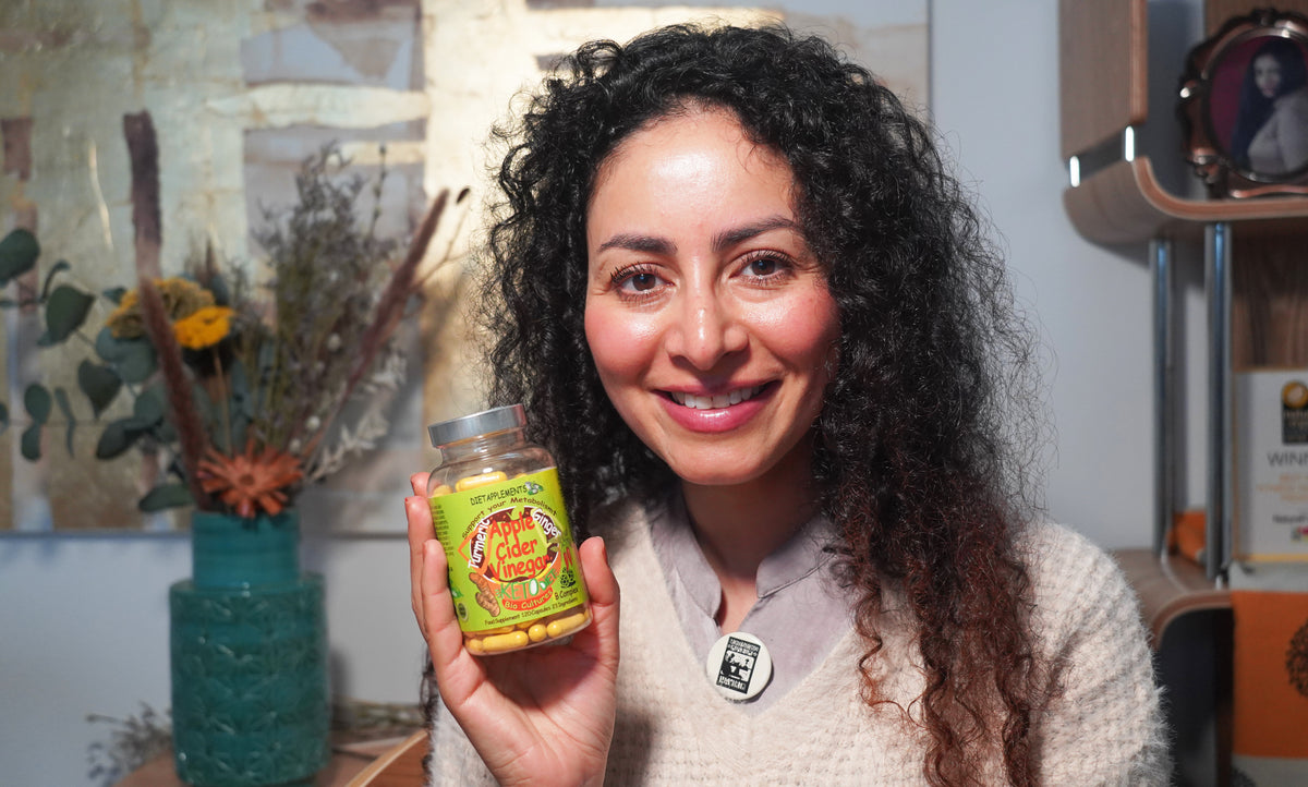 Raw Unfiltered Apple Cider Vinegar with the Mother, Vitamins & Minerals Complex