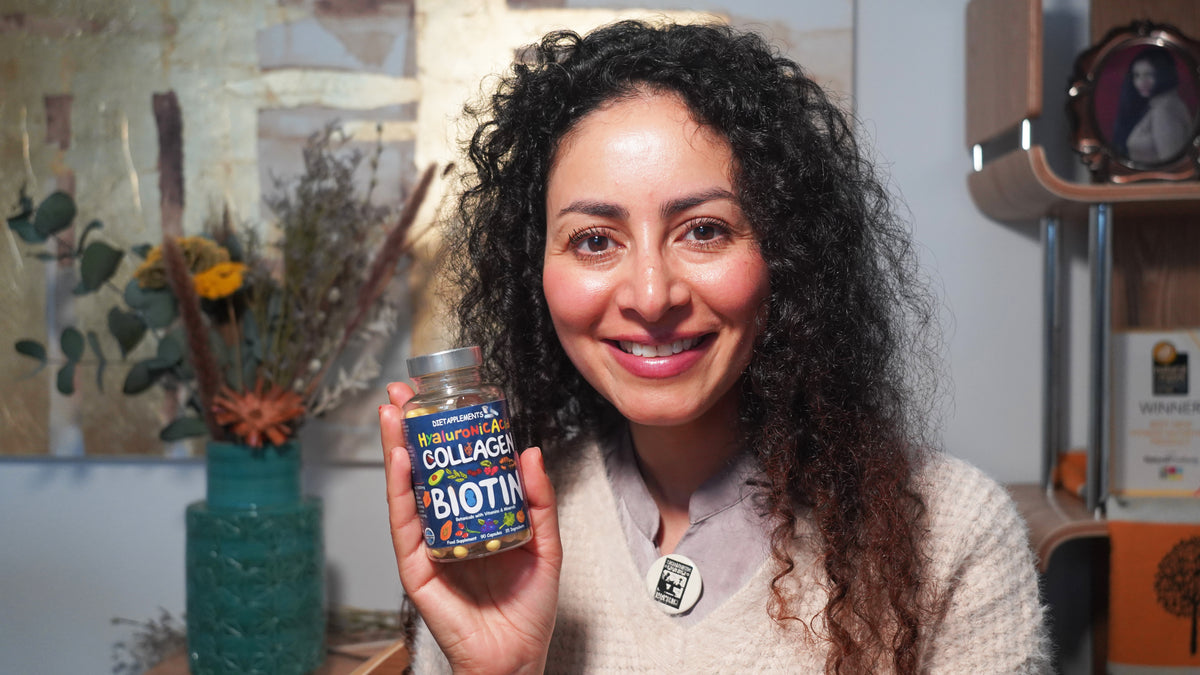 Marine Collagen, Hyaluronic Acid, Biotin, Vitamins & Minerals Complex