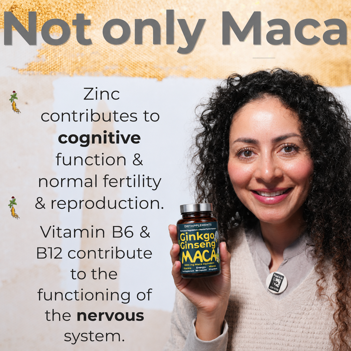 Maca, Korean Ginseng & Ginkgo Biloba Complex
