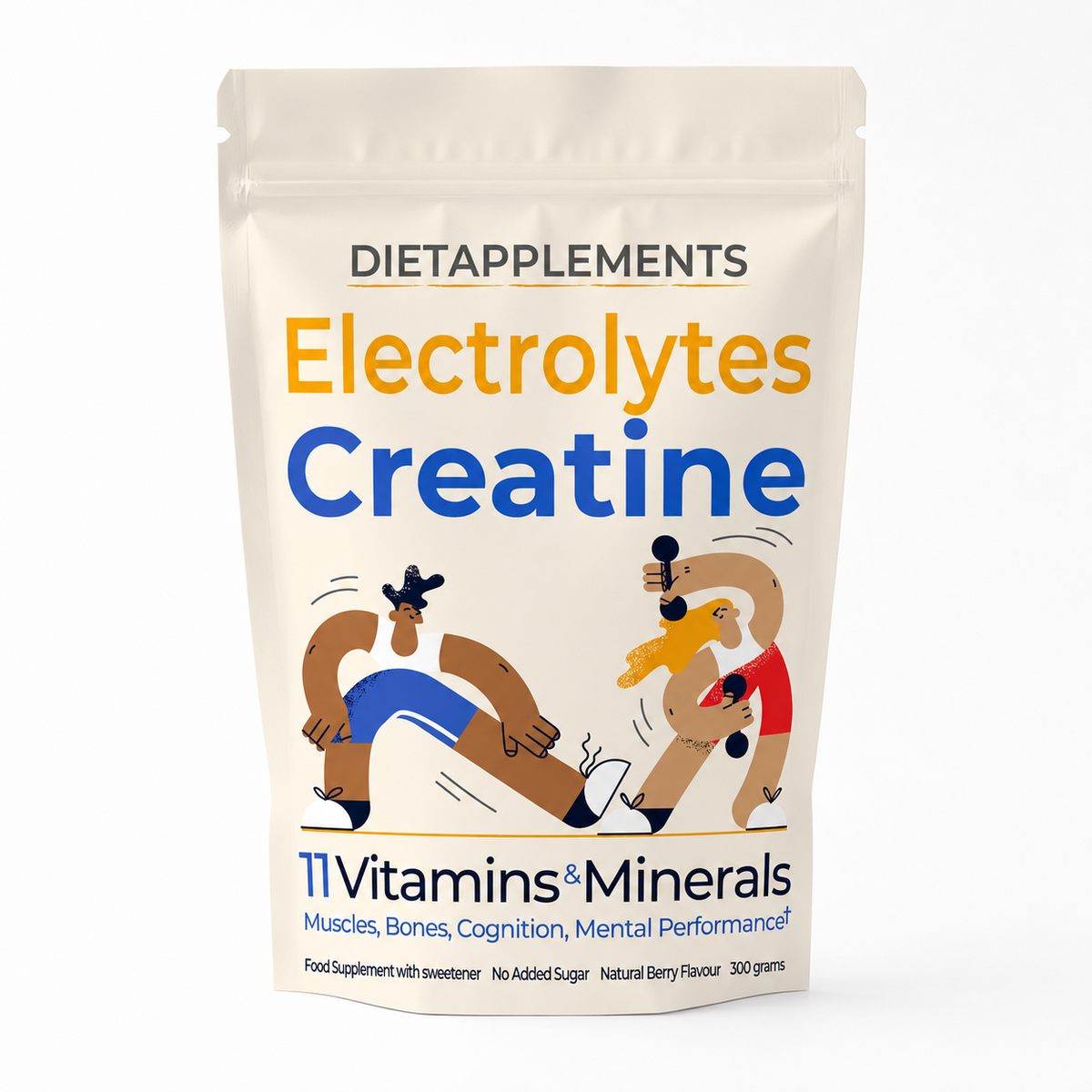 Complete Sports & Cognition Creatine, Electrolytes With 11 Vitamins & Minerals