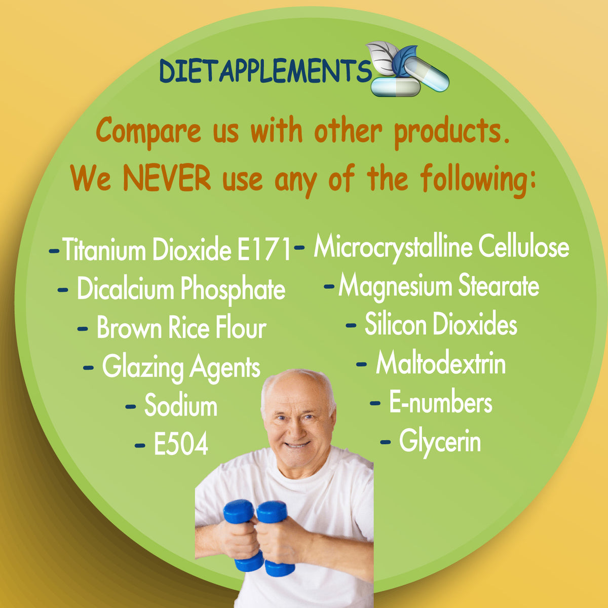 Glucosamine, Chondroitin, Turmeric, Vitamins & Minerals Complex