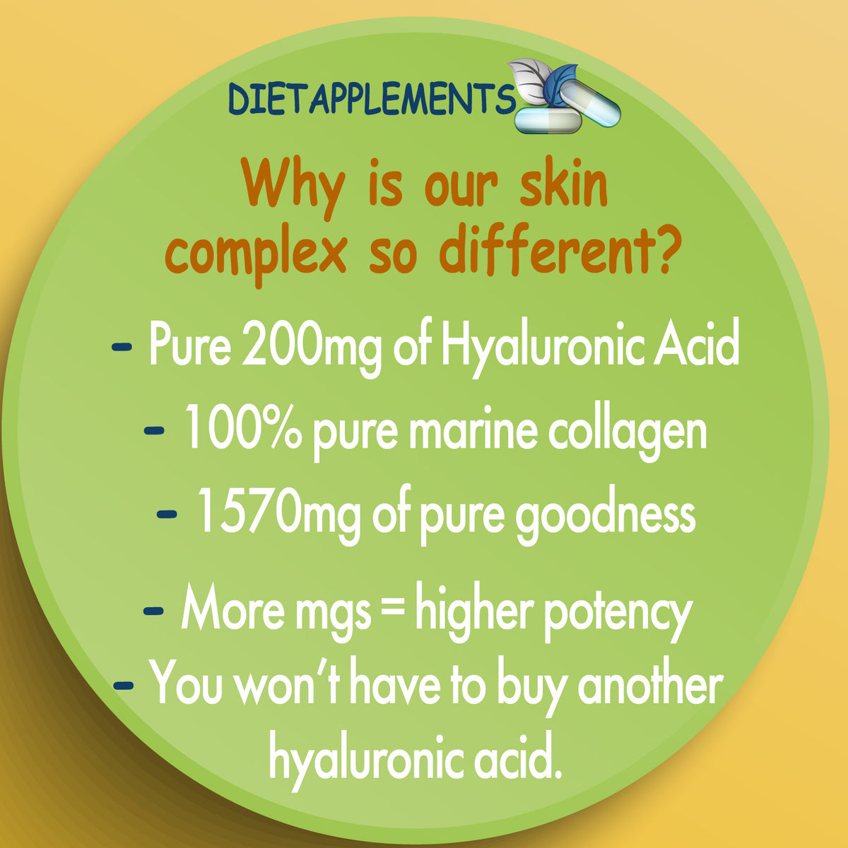 Marine Collagen & Hyaluronic Acid Complex
