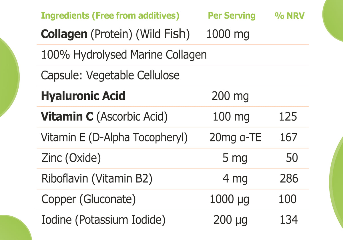 Marine Collagen & Hyaluronic Acid Complex