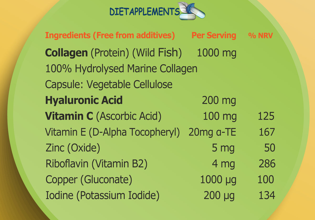 Marine Collagen & Hyaluronic Acid Complex