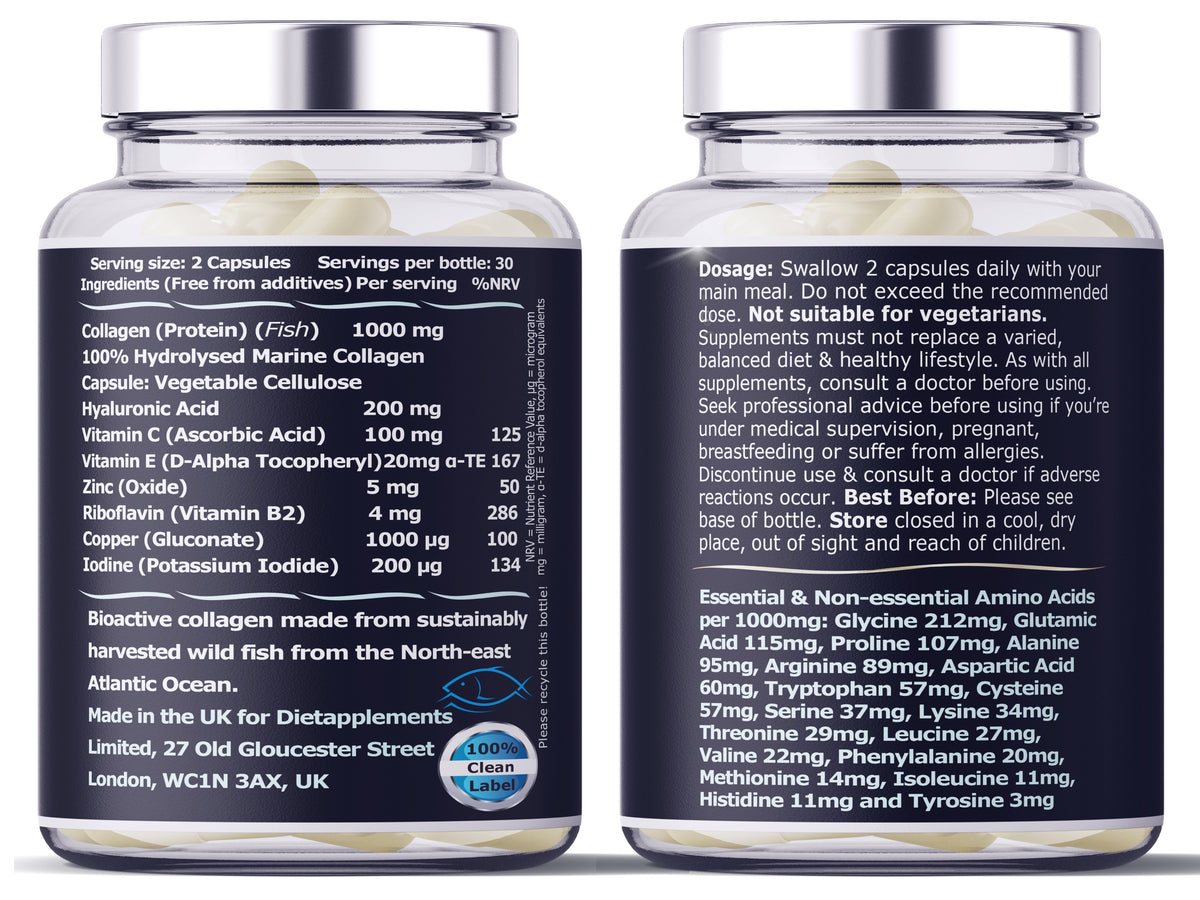 Marine Collagen & Hyaluronic Acid Complex