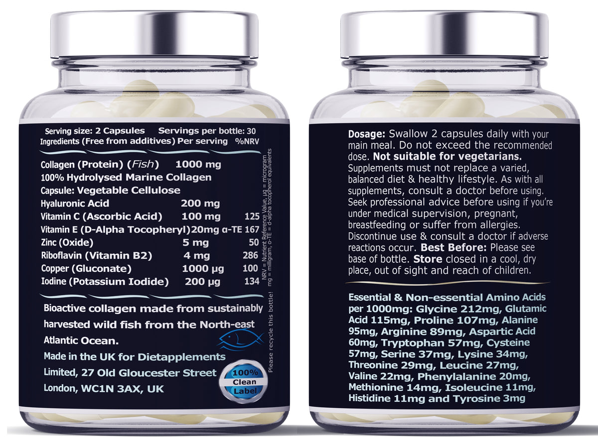 Marine Collagen & Hyaluronic Acid Complex