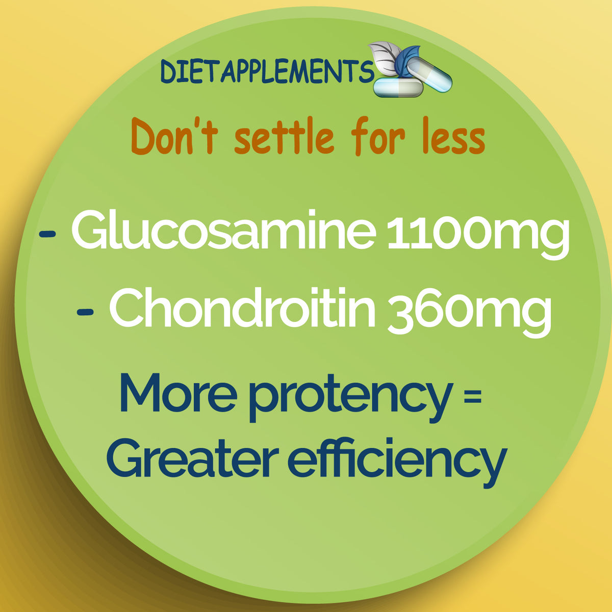 Glucosamine, Chondroitin, Turmeric, Vitamins & Minerals Complex