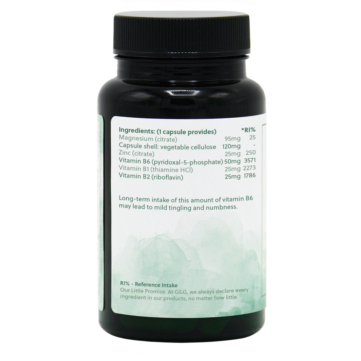 Vitamin B6 Complex (P5P) - 30 Vegan Capsules