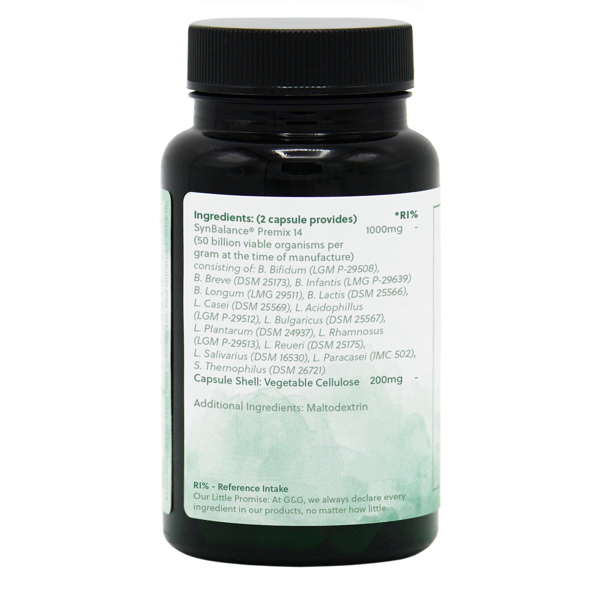 Advanced Pro-VeFlora 50 Billion - 60 vegan capsules