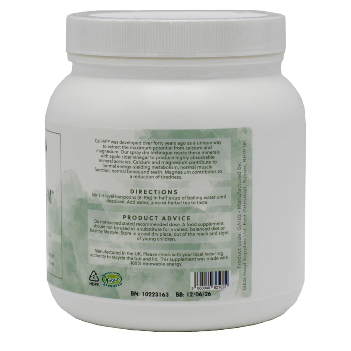 Cal-M™ - 500g Powder