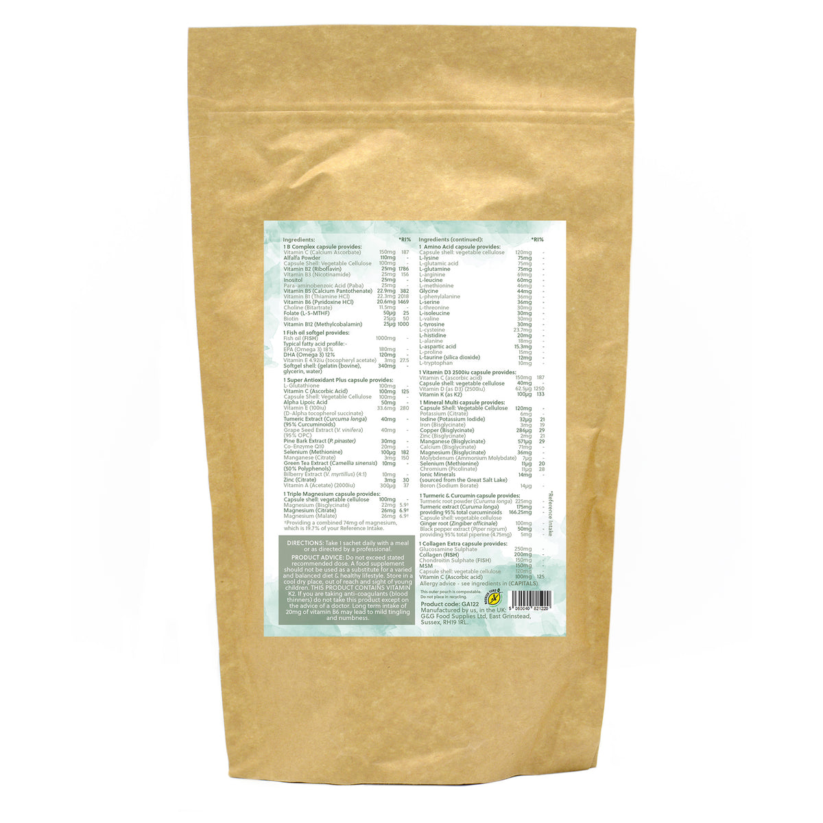Mega Pack - 28 Day Supplement Pack