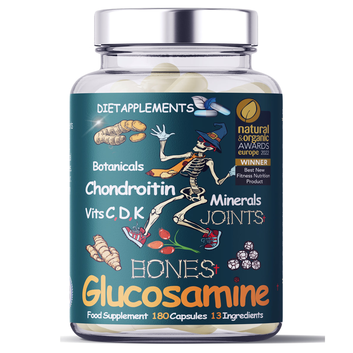 Glucosamine, Chondroitin, Turmeric, Vitamins & Minerals Complex