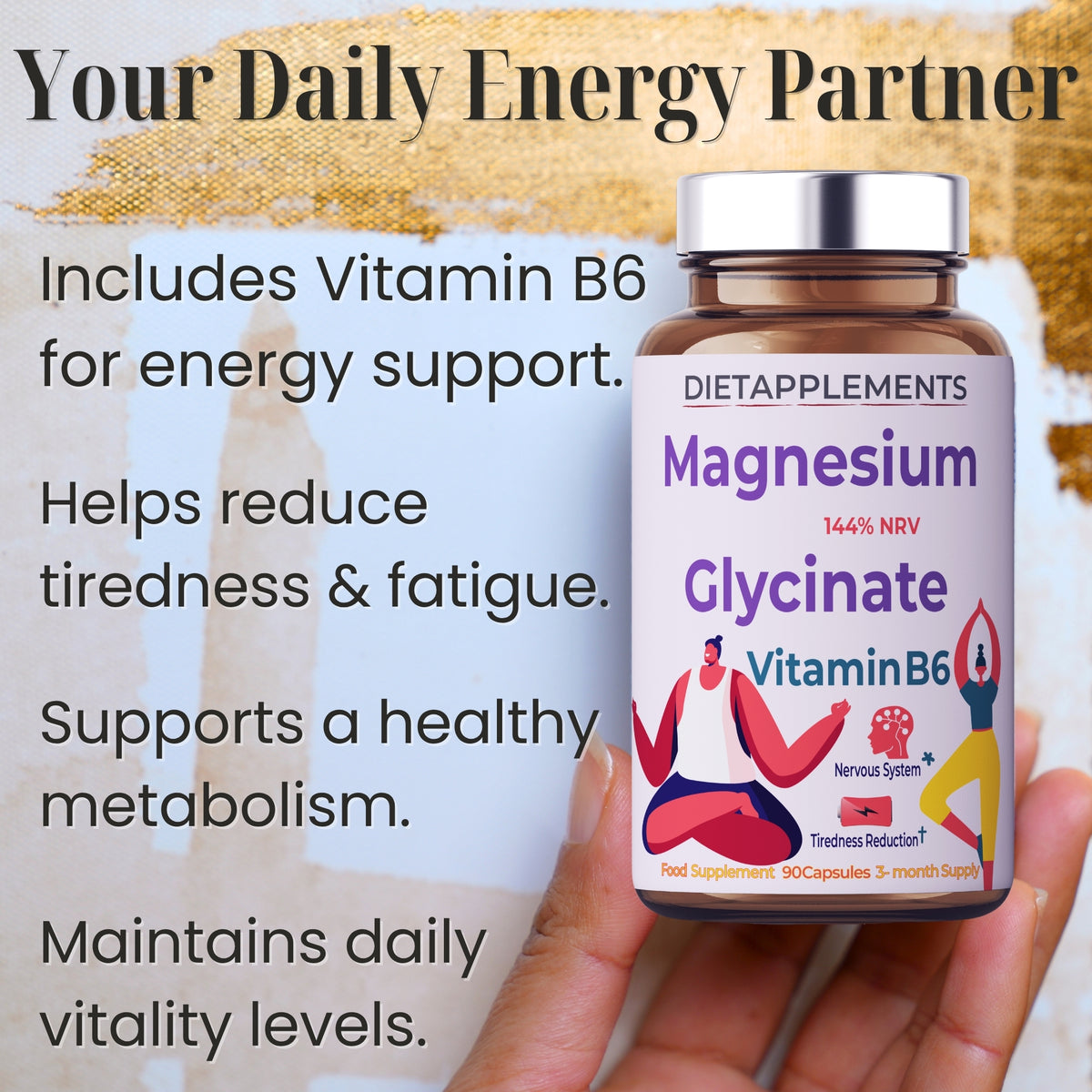 Magnesium Glycinate with Vitamin B6