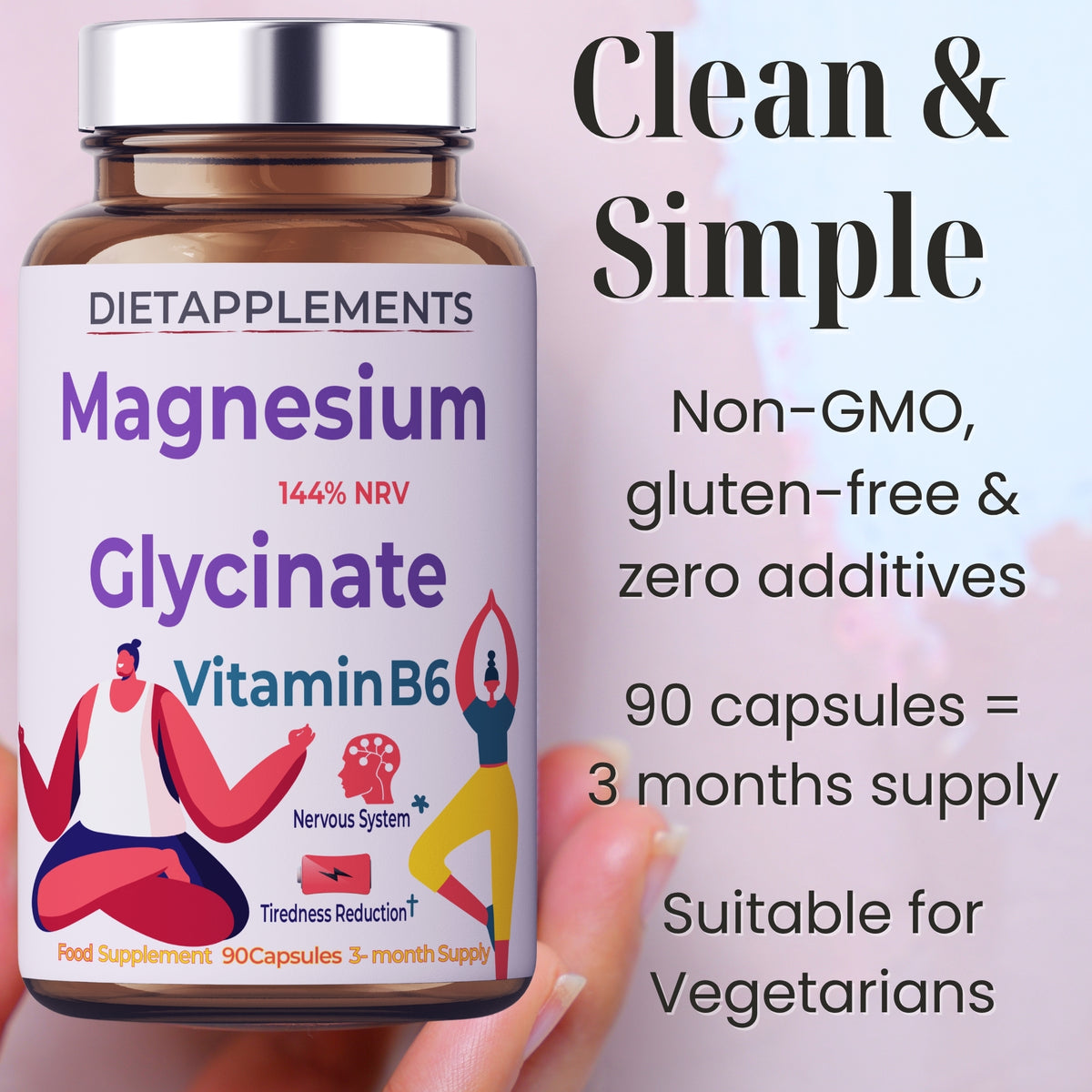 Magnesium Glycinate with Vitamin B6