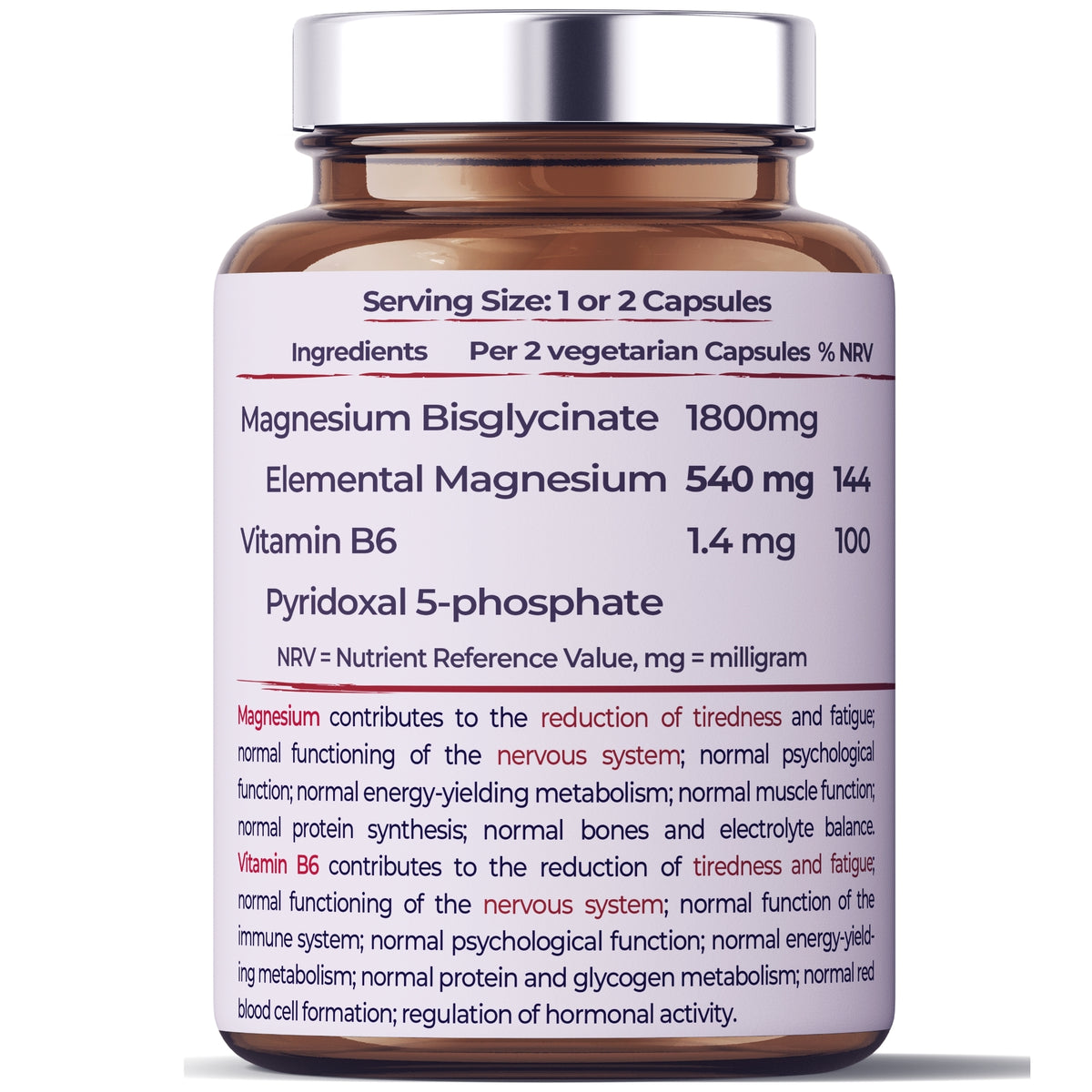 Magnesium Glycinate with Vitamin B6