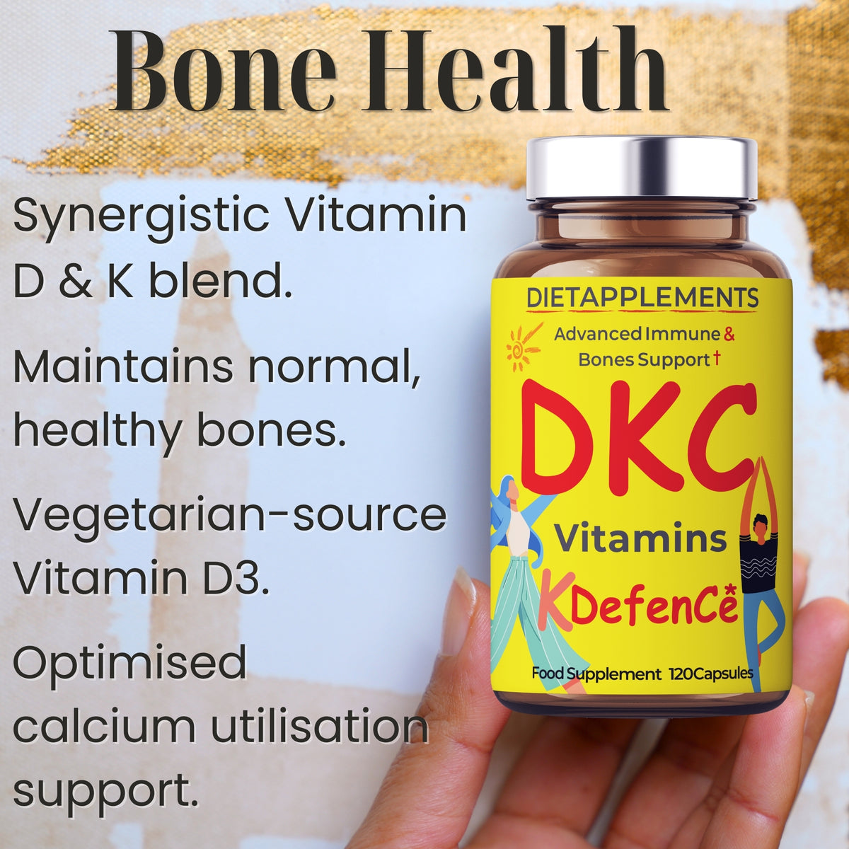 Vitamin D3, Vitamin K2 & Vitamin C