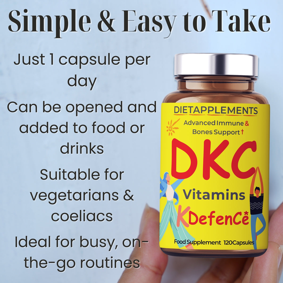Vitamin D3, Vitamin K2 & Vitamin C