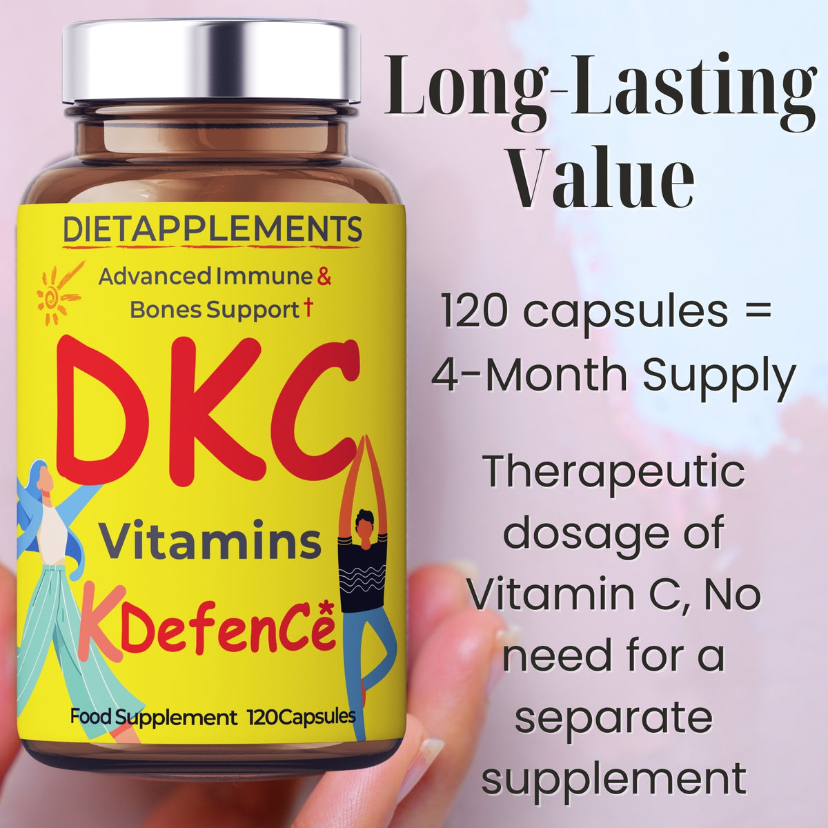 Vitamin D3, Vitamin K2 & Vitamin C