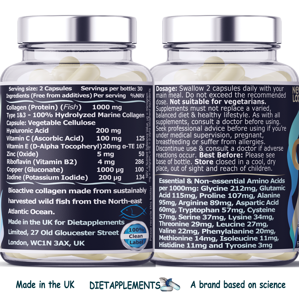 Hydrolyzed Marine Collagen